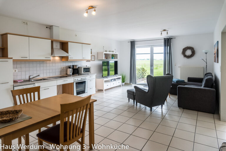 2 - Haus Werdum Wohnung 3 Bild 12 Wohnküche