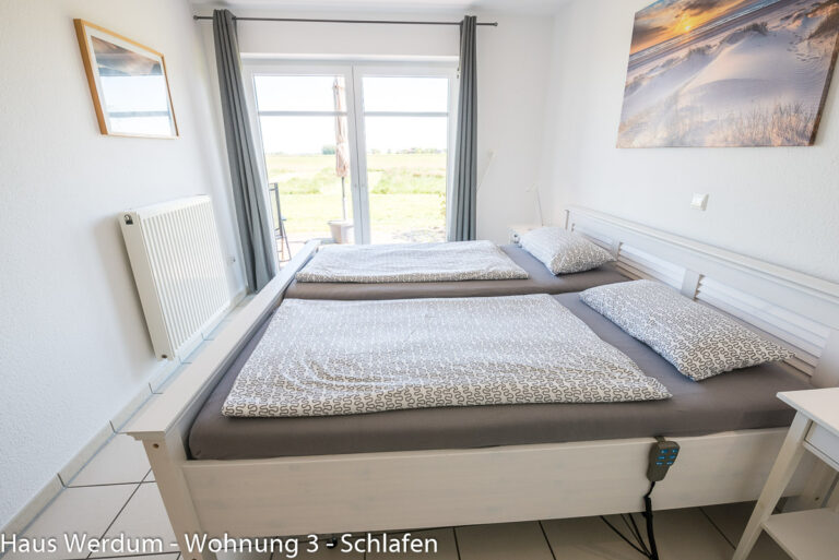 Haus Werdum Wohnung 3 Bild 53 Schlafen