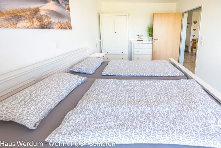 Haus Werdum Wohnung 3 Bild 55 Schlafen