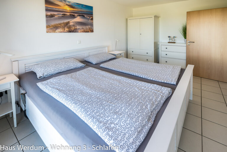 Haus Werdum Wohnung 3 Bild 56 Schlafen