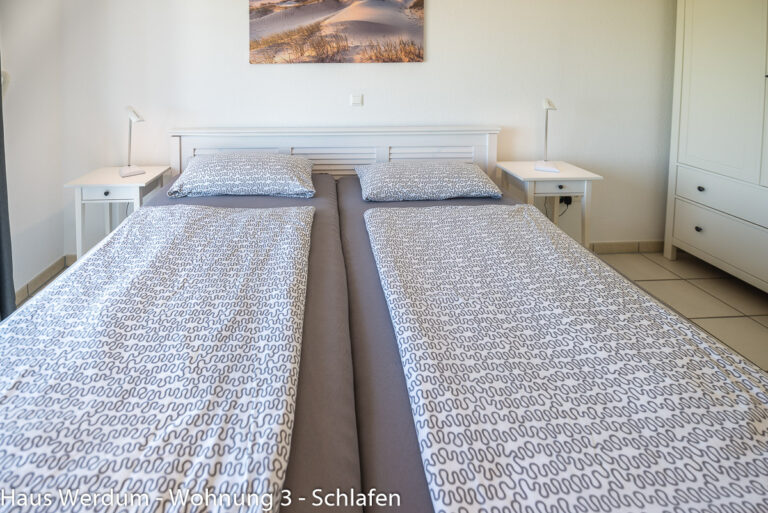 Haus Werdum Wohnung 3 Bild 57 Schlafen