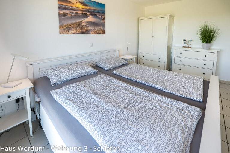 Haus Werdum Wohnung 3 Bild 59 Schlafen