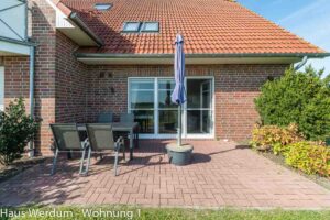 Haus Werdum Wohnung 1 Bild 91 Terrasse