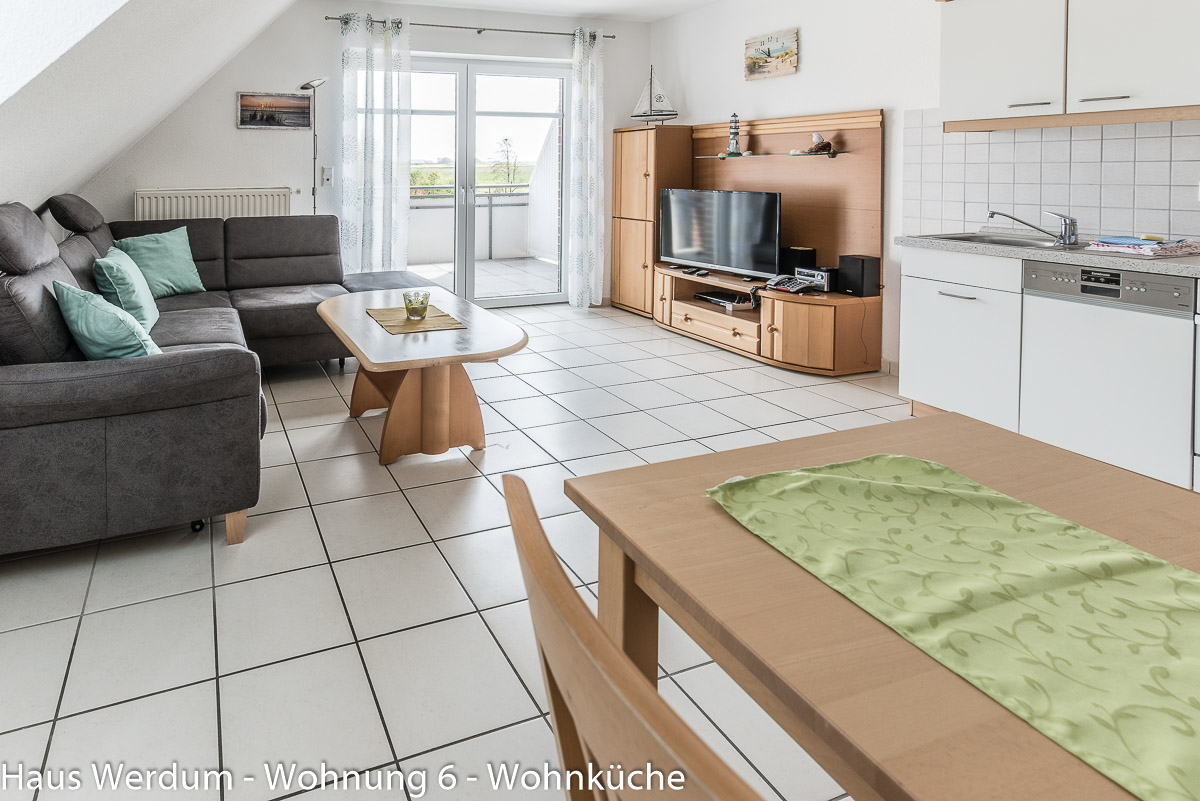 Haus Werdum Wohnung 6 Bild 13 Wohnküche