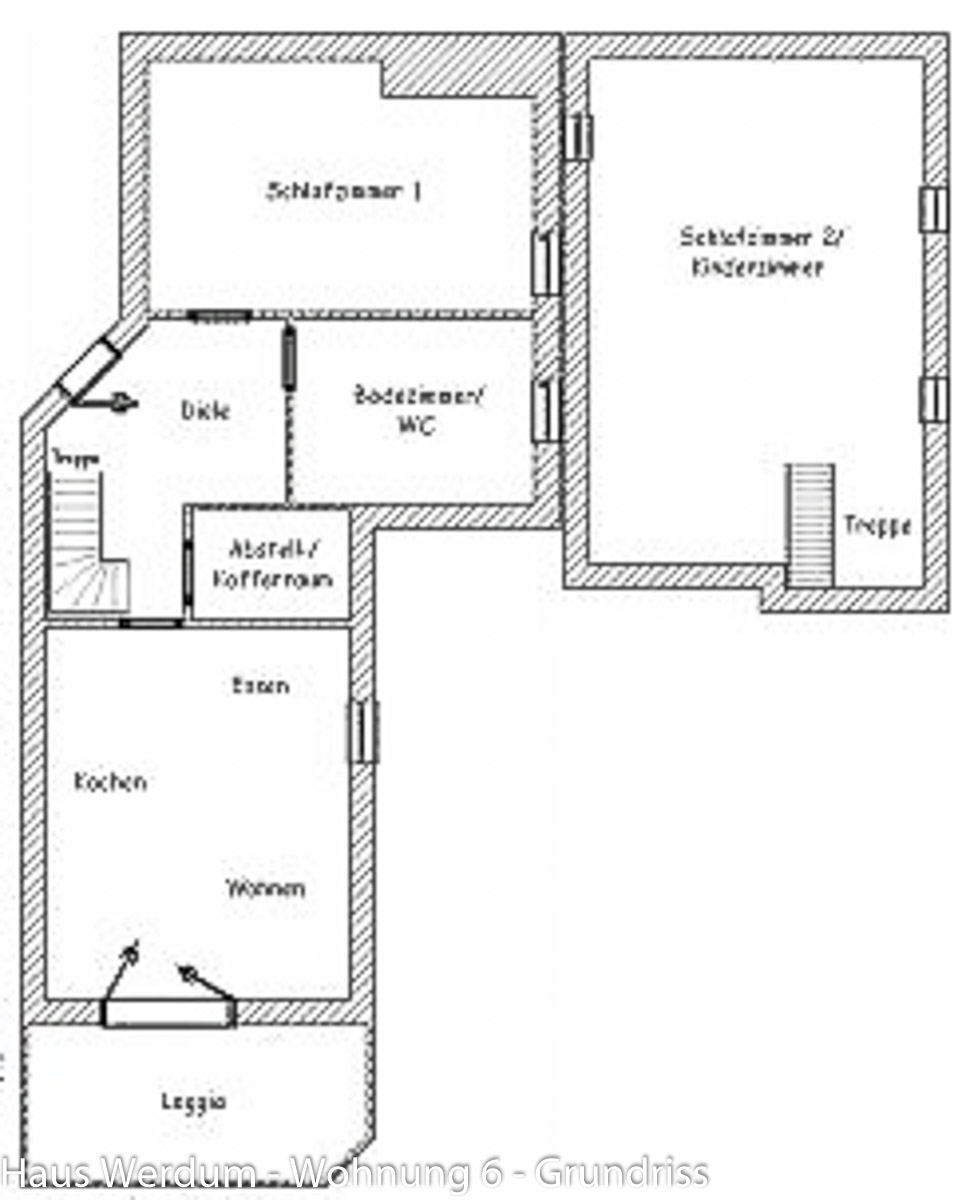 Haus Werdum Wohnung 6 Bild 71, Grundriss