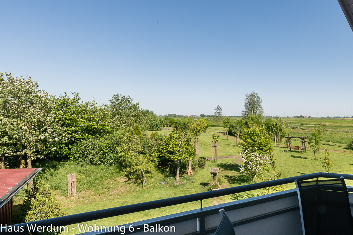 Haus Werdum Wohnung 6 Bild 92 Balkon