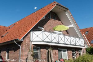 Haus Werdum Wohnung 7 Bild 92 Balkon